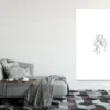 Woman Face Line Art Design Print 100% Australian Made - Image 2