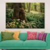 Flowering Ramson, Allium Ursinum Wall Art Decor 100% Australian Made - Image 2