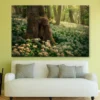 Flowering Ramson, Allium Ursinum Wall Art Decor 100% Australian Made