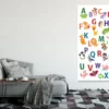 Colorful Alphabet & Animals Nursery & Kids Print 100% Australian Made - Image 2