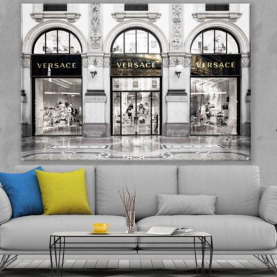 Versace Store in City Photograph Print 100% Australian Made