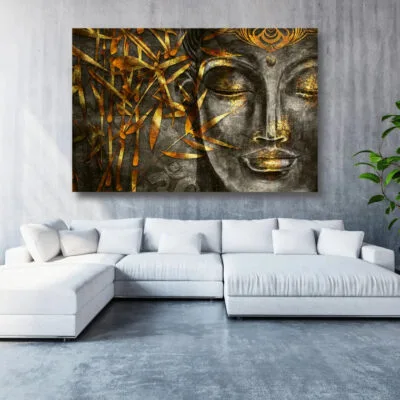 Buddha Meditation Aesthetic UV Direct Aluminum Print Australian Made Quality