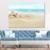Shells on Sandy Beach View Photograph Print 100% Australian Made