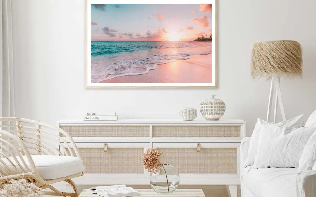 Boracay Beach Sunset Photograph Philippines Home Decor Premium Quality Poster Print Choose Your Sizes