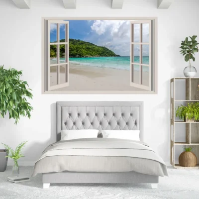 Stunning window beach popular design beach Print 100% Australian Made
