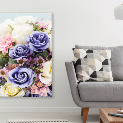 Colourful Floral Painting Print 100% Australian Made
