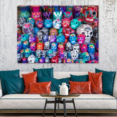 Taxco Colonial Masks View Photograph Print 100% Australian Made