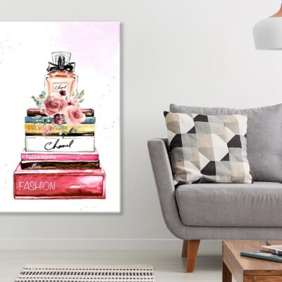 Orange Perfume On Book set Print 100% Australian Made