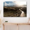 Dunes On the North Frisian Island Amram in Germany Wall Art Decor 100% Australian Made - Image 2