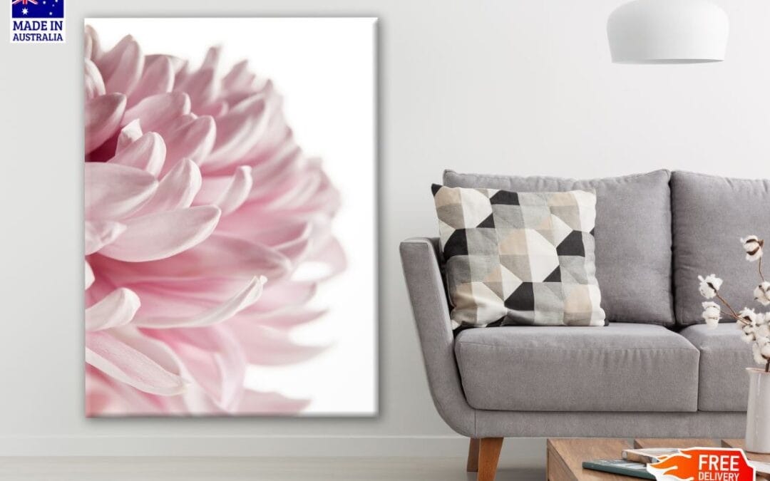 Pink Flower Closeup Photograph Print 100% Australian Made