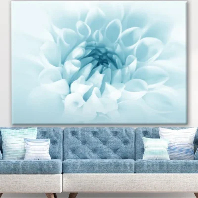 Blue & White Floral Design Print 100% Australian Made