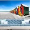 Colorful Beach Houses Photograph Print 100% Australian Made