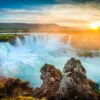 Waterfall Scenery Photograph Home Decor Premium Quality Poster Print Choose Your Sizes - Image 2