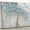 3D Flowers Acrylic Glass Print Tempered Glass Wall Art 100% Made in Australia Ready to Hang