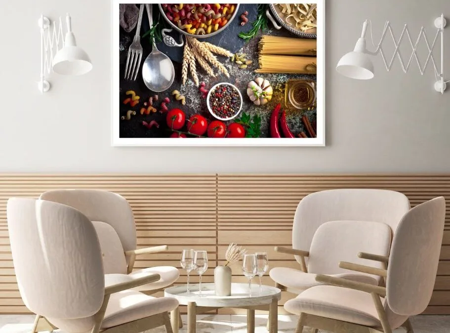 Spices & Vegetables in Kitchen Home Decor Premium Quality Poster Print Choose Your Sizes
