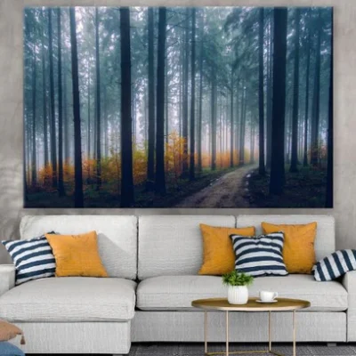 Misty Autumn Forest Photograph Print 100% Australian Made
