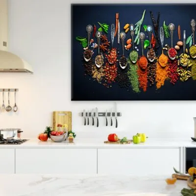 Spices on Spoons Photograph Print 100% Australian Made