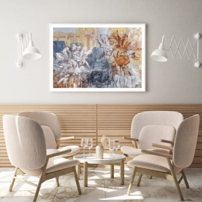 Flowers Watercolor Painting Home Decor Premium Quality Poster Print Choose Your Sizes
