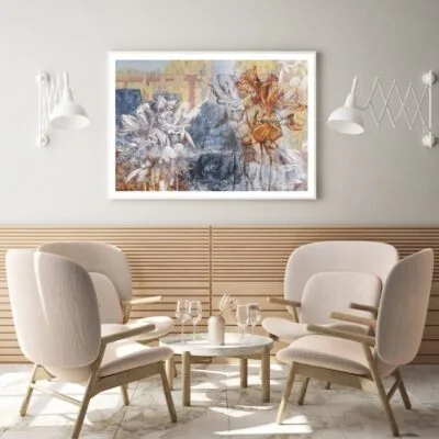 Flowers Watercolor Painting Home Decor Premium Quality Poster Print Choose Your Sizes