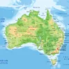 World Map Vector Print 100% Australian Made - Image 2