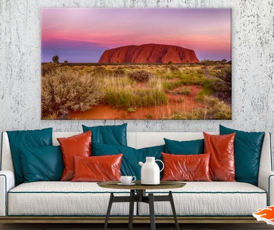 Uluru-Kata Tjuta National Park - Australia Print 100% Australian Made