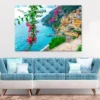 Positano Town At Amalfi Coast Print 100% Australian Made