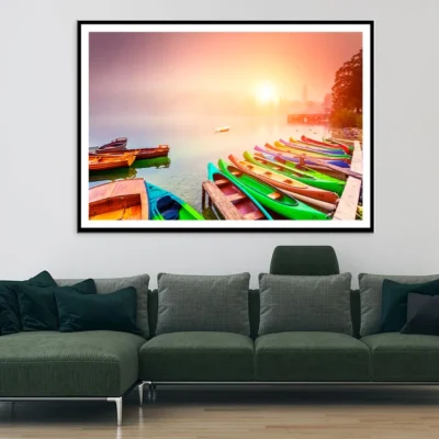 Dramatic Wintry Scene Home Decor Premium Quality Poster Print Choose Your Sizes