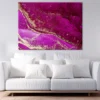 Pink & Gold abstract Design Print 100% Australian Made
