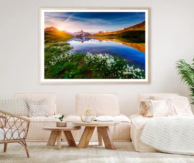 Location Place Swiss Alps Home Decor Premium Quality Poster Print Choose Your Sizes