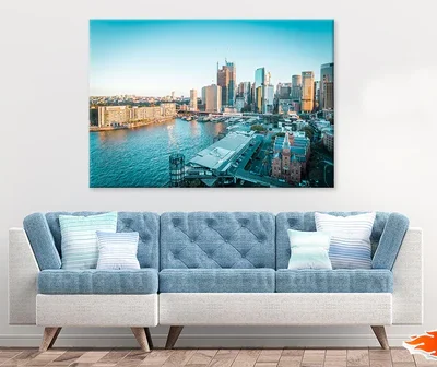 Victoria Park In Sydney Cityscape Print 100% Australian Made