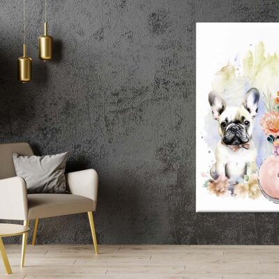 Elegant Perfume with French Bulldog Print 100% Australian Made