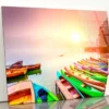 Foggy Lake in Triglav National Park Acrylic Glass Print Tempered Glass Wall Art 100% Made in Australia Ready to Hang - Image 4