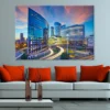 Modern buildings in Paris Print 100% Australian Made