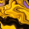 Brown Yellow & Pink Abstract Design Home Decor Premium Quality Poster Print Choose Your Sizes - Image 3
