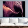 Alcohol Ink With Curved Organic Texture Print 100% Australian Made - Image 2