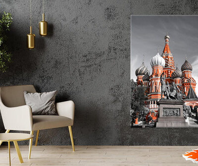 Saint Basil's Cathedral Russia Print 100% Australian Made