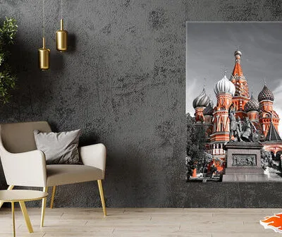 Saint Basil's Cathedral Russia Print 100% Australian Made