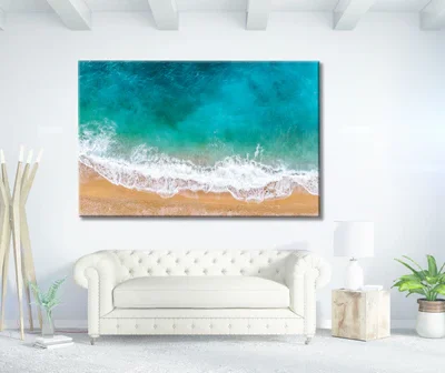 Stunning beach wave, sea, beach ,Print 100% Australian Made