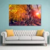 Autumn Trees Glowing by Sunlight Acrylic Glass Print Tempered Glass Wall Art 100% Made in Australia Ready to Hang - Image 2