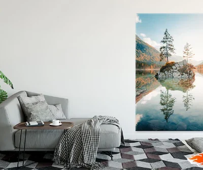 Lake Hintersee at Sunset Scenery Photograph Print 100% Australian Made