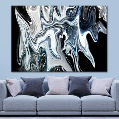 Swirls Of Marble Natural Pattern Print 100% Australian Made