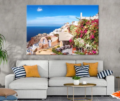 Oia Santorini island Greece Print 100% Australian Made