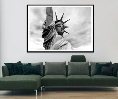 Liberty In New York City Home Decor Premium Quality Poster Print Choose Your Sizes