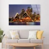 Australia Iconic Sydney City Acrylic Glass Print Tempered Glass Wall Art 100% Made in Australia Ready to Hang - Image 2