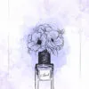 Light purple flowers & Perfume Print 100% Australian Made - Image 3