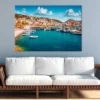Spring Cityscape Of Saranda Port Print 100% Australian Made