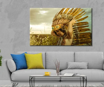Kid Headdress popular Print 100% Australian Made