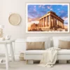 Parthenon Temple On a Sunset Home Decor Premium Quality Poster Print Choose Your Sizes - Image 2