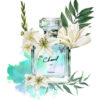 Perfume With White Flowers Print 100% Australian Made - Image 3