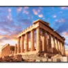 Parthenon Temple On a Sunset Home Decor Premium Quality Poster Print Choose Your Sizes - Image 3